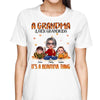 Beautiful Thing Pumpkin Fall Season Grandma Grandkids Personalized Shirt