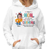 First Mom Now Grandma Sassy Woman Personalized Hoodie Sweatshirt