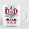 Dad Forget Father‘s Day We Love You Every Day Gift Personalized Mug