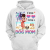 Summer I Love Being A Dog Mom Pretty Woman Personalized Shirt