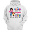 Grandma Retired Under New Management Personalized Hoodie Sweatshirt