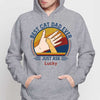 Cat Hands On Dad Hand Personalized Hoodie Sweatshirt