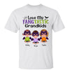 Love My Fangtastic Grandkids Halloween Personalized Shirt