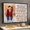 To The End Of Our Lives Couple Fall Season Personalized Poster
