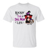 Rockin‘ Dog Mom Life Hallowen Personalized Shirt