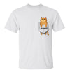 Fluffy Cat Inside Pocket Personalized Shirt