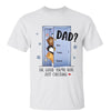 Just Checking Cat Dad Personalized Shirt