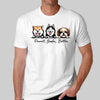 Peeking Dogs Gift For Dog Mom Dog Dad Dog Lovers Personalized Shirt