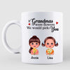 If Grandmas Were Flowers Doll Kid Mom Auntie Personalized Mug
