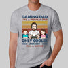 Gamer Dad Cooler & Kid Gift for Gamer Personalized Shirt