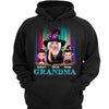 Northern Light Halloween Grandma & Grandkids Personalized Shirt