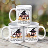 Halloween Wreath This Witch Loves Her Little Monsters Cats Personalized Mug