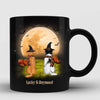 Halloween Dogs Sitting Personalized Mug