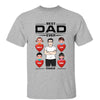 Best Dad Ever Man Standing Personalized Shirt