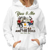 Real Camping Couple You Me And Dogs Personalized Shirt