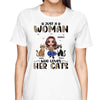 Half Leopard Just A Doll Woman Girl Who Loves Cats Personalized Shirt