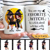 Pretty Witches Best Friends Personalized Mug