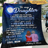 Beautiful Sky To My Daughter Son Personalized Fleece Blanket