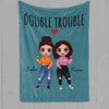 Doll Besties Personalized Fleece Blanket