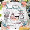 From Grandma To My Granddaughter Grandson Gift For Grandchildren Personalized Fleece Blanket