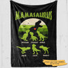 Mamasaurus Personalized Fleece Blanket