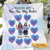 Reasons Why You Are My Bestie Personalized Fleece Blanket