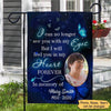 Feel You In My Heart Memorial Personalized Garden Flag
