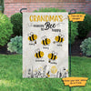 Reasons To Bee Happy Personalized Garden Flag
