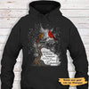 Cardinal Hard To Forget Memorial Personalized Hoodie