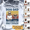 Dog Dad Cooler Personalized Hoodie