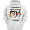 Doll Camping Friends Trouble Together Personalized Hoodie Sweatshirt