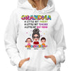 Doll Grandma A Little Bit Parent Teacher Best Friend Personalized Hoodie Sweatshirt