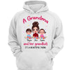 Doll Grandma & Grandkids Beautiful Thing Personalized Hoodie Sweatshirt