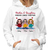 Doll Mother Daughters Forever Linked Together Personalized Hoodie Sweatshirt