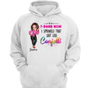 F Bomb Mom Grandma Sassy Woman Personalized Hoodie Sweatshirt