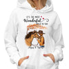 Fall Season Girl Loves Fall And Horses Personalized Hoodie Sweatshirt