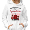 Favorite People Call Me Grandma Mom Personalized Hoodie Sweatshirt