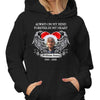 Forever In My Heart Memorial Family Photo Personalized Hoodie Sweatshirt