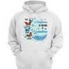 Grandma Feather And Butterflies Personalized Hoodie Sweatshirt