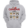 Grandma‘s Little Reindeer Personalized Hoodie Sweatshirt
