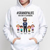 Grandpa Life Doll Man & Kid Personalized Hoodie Sweatshirt
