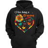 Hearts Inside Heart Mom Grandma Personalized Hoodie Sweatshirt