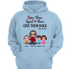 Love Them Spoil Them Doll Grandma And Grandkids Personalized Hoodie Sweatshirt