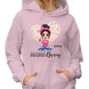 Mama Mini Bunny Easter Personalized Hoodie Sweatshirt