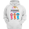 Motherhood Is A Walk In The Park Dinosaur Doll Personalized Hoodie Sweatshirt