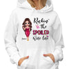 Rockin‘ The Spoiled Wife Life Personalized Hoodie Sweatshirt