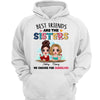 Summer Doll Woman Besties Sisters Siblings Personalized Hoodie Sweatshirt