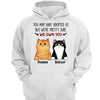 We Own You Funny Gift For Cat Lovers Personalized Hoodie Sweatshirt