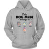 This Dog Mom Belongs To Floral Paw Personalized Hoodie