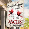Angels Among Us Cardinals Memorial House Flag